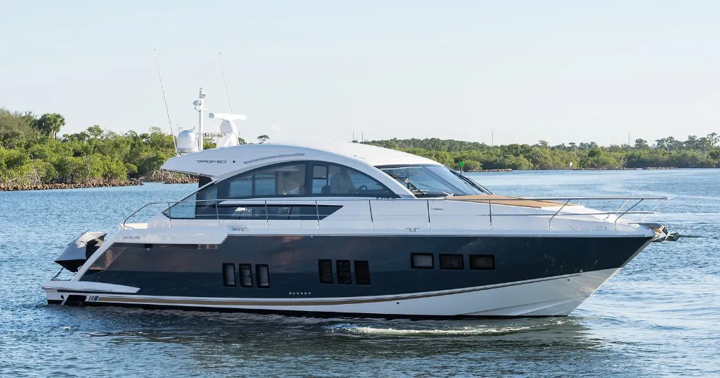 Explore Beaulieu-sur-Mer on a 15m Targa 48 Motor Yacht Rental