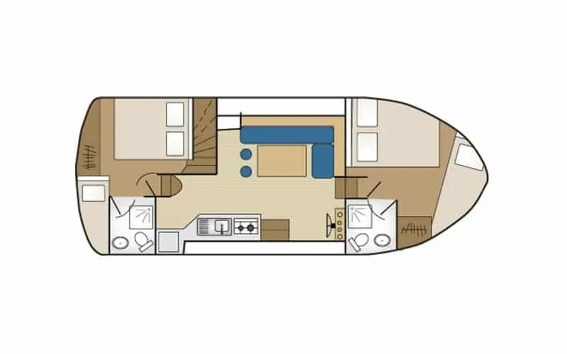 Rent a 9.1m Boat in Agde