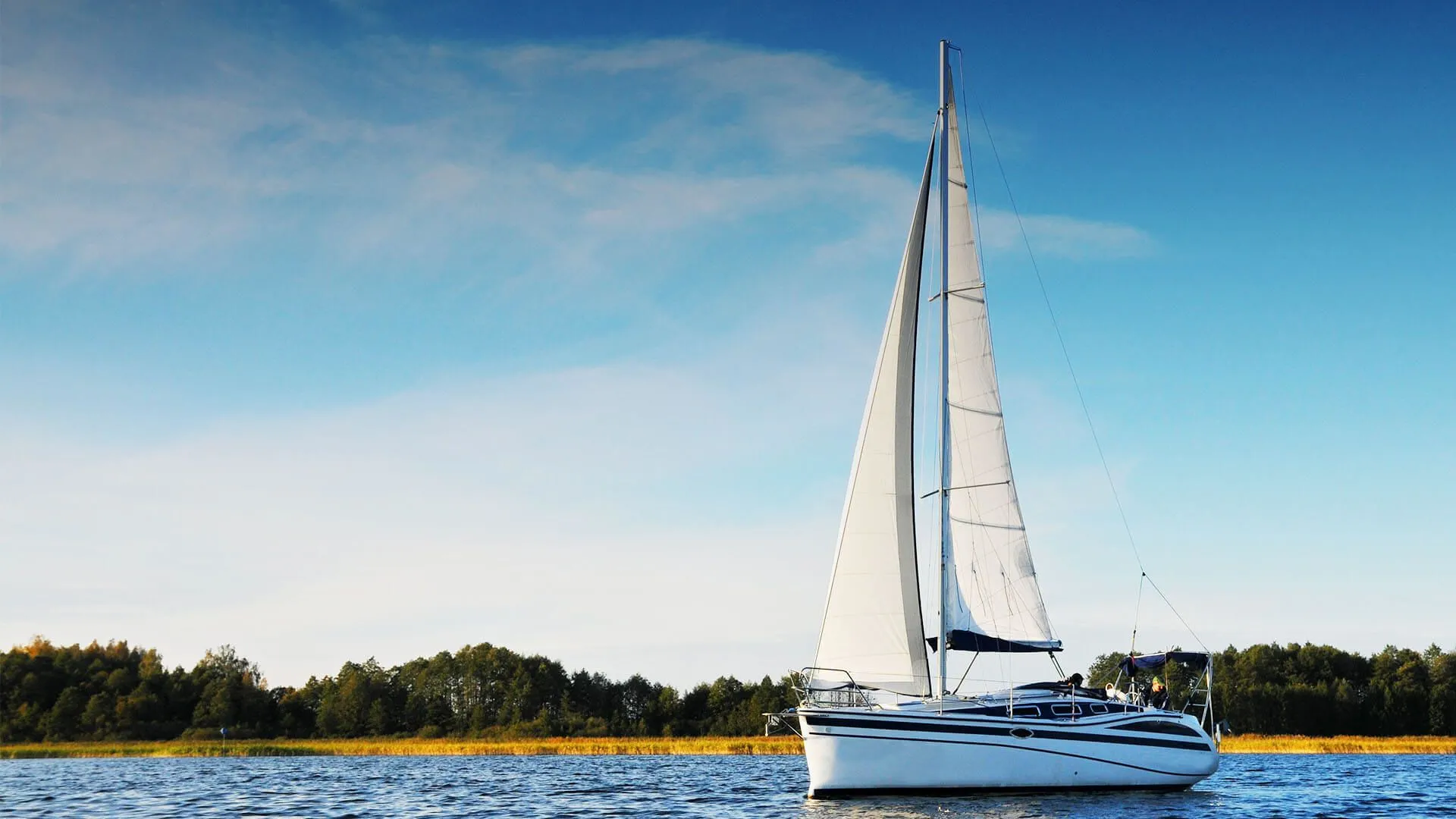 Blue Charter Boat