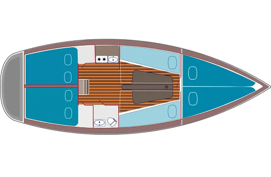 Rent a 9.69m Sailing Yacht Tes 32 Dreamer in Bogaczewo