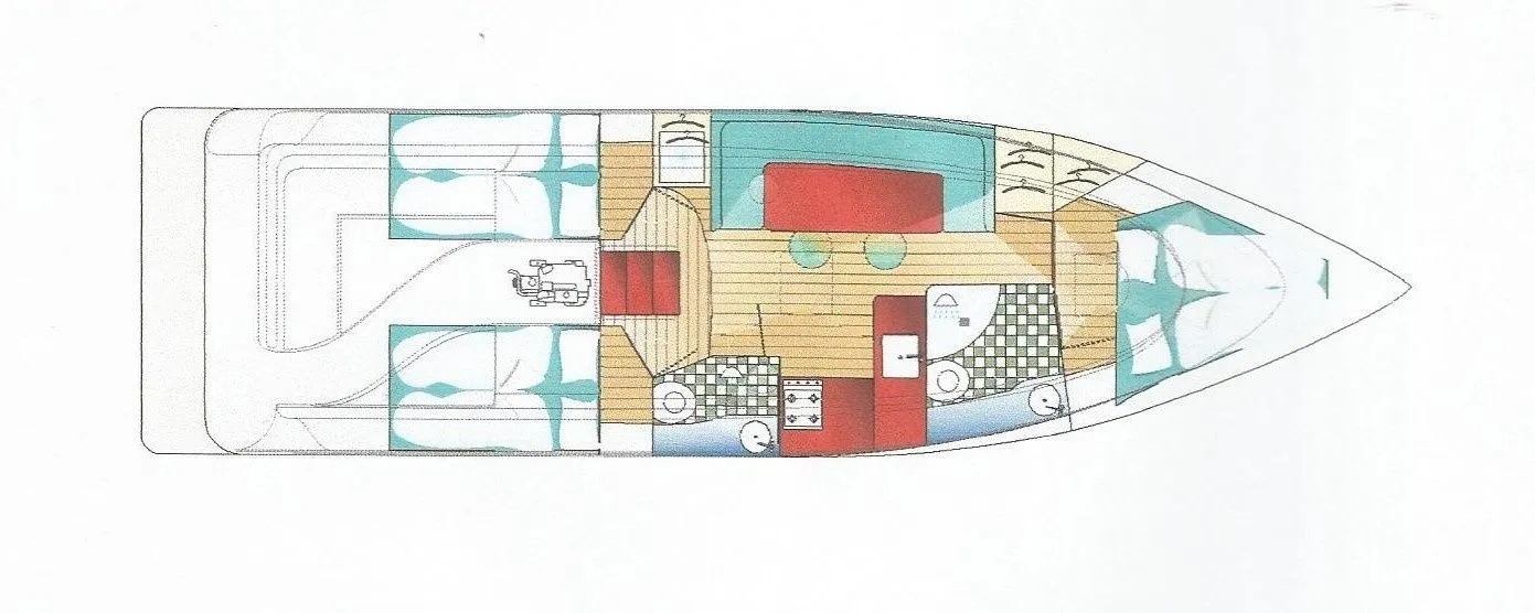 Charter a 12m Tes 393 Motor Yacht in Wilkasy