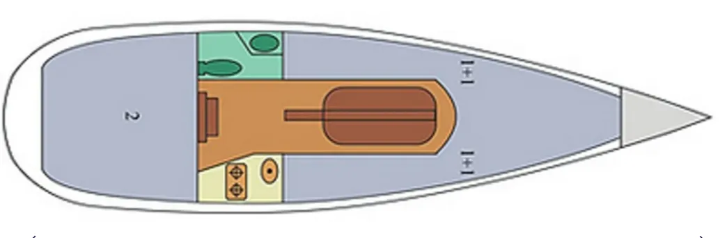 Charter a 6.78m 2 Cabin Sailing Yacht in Ruciane-Nida