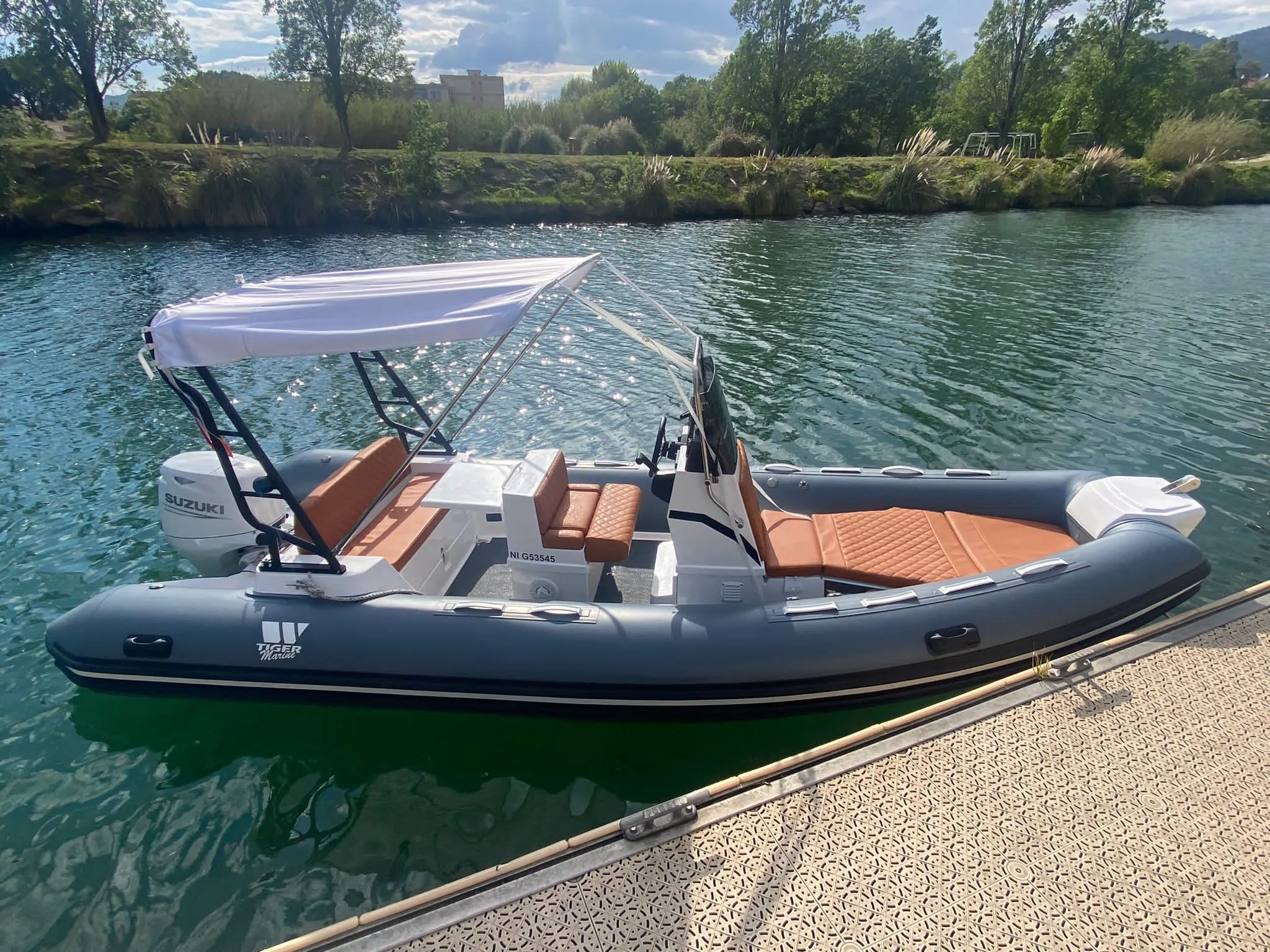 Rent a 5.65m Tiger Marine 550 in Mandelieu-la-Napoule