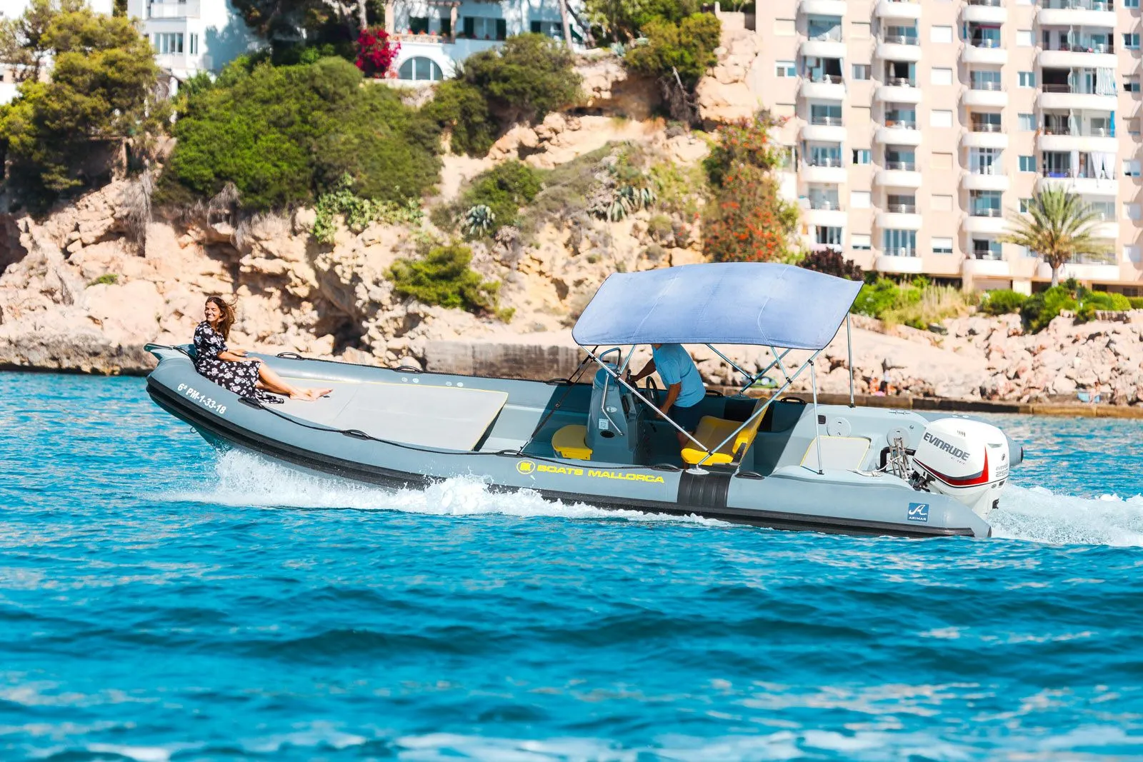 Rent a 7.6m Motor Boat Tokio 760 in Palma de Mallorca
