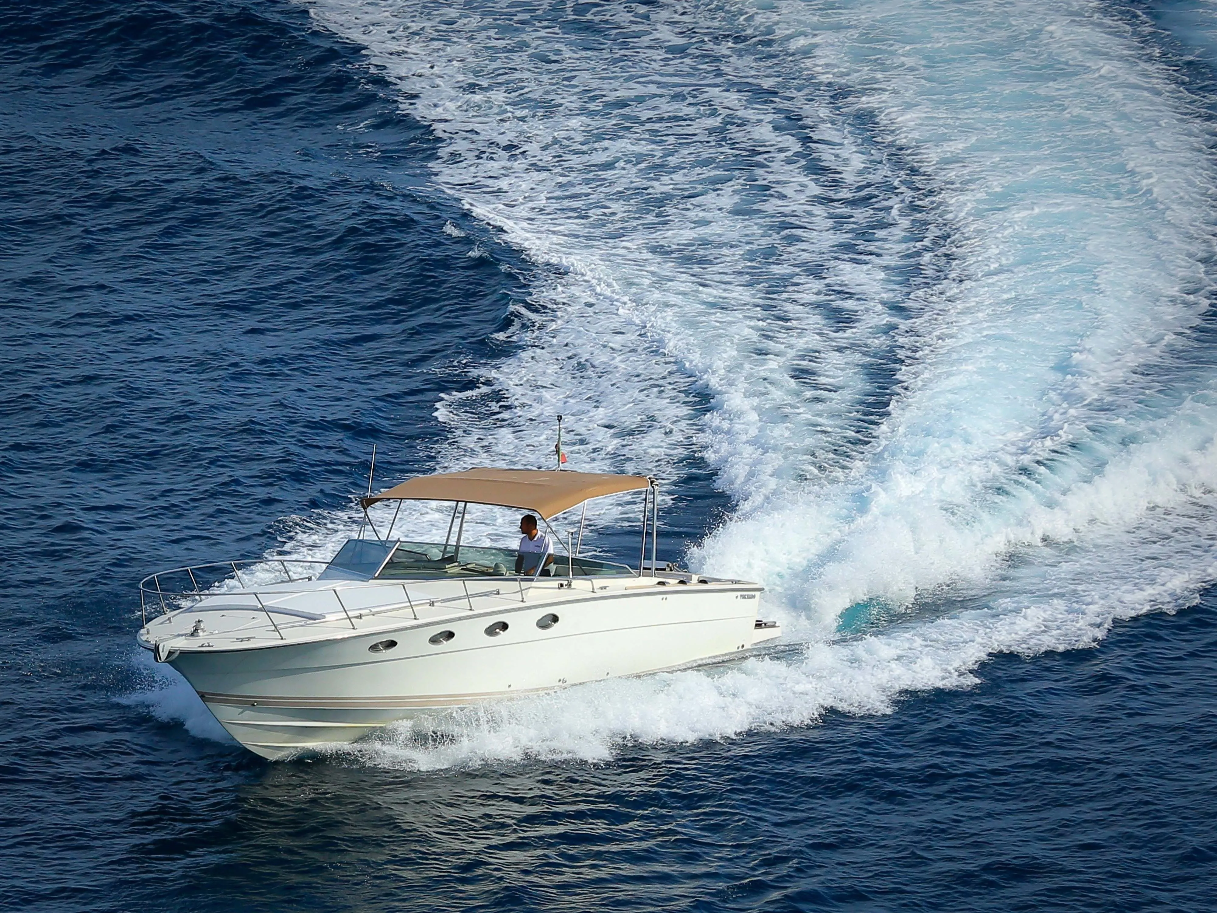 11.4m Porto Ercole Tornado 38 Motor Yacht Hire