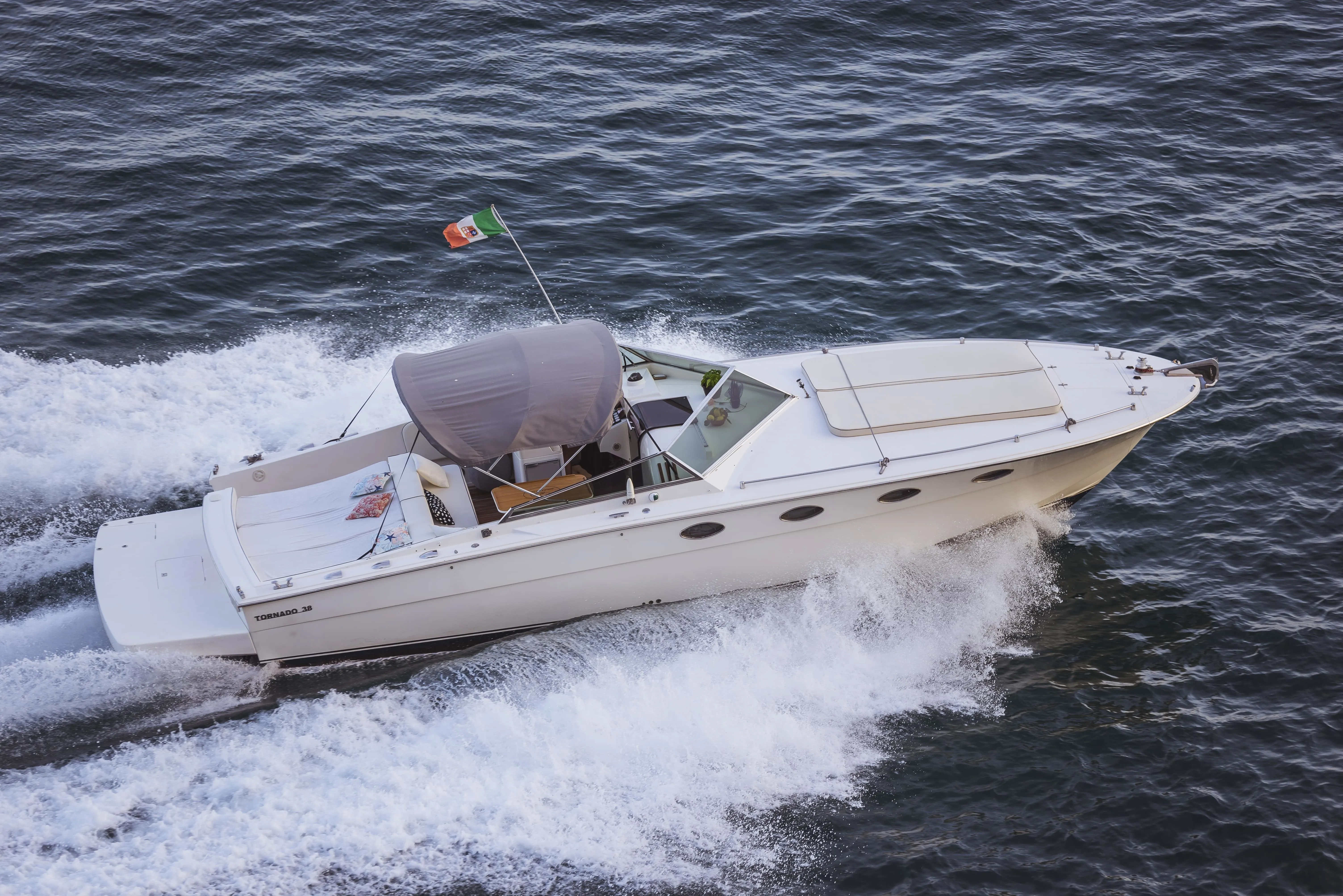 Explore Maiori on a 11.7m Tornado 38 Motor Yacht Rental