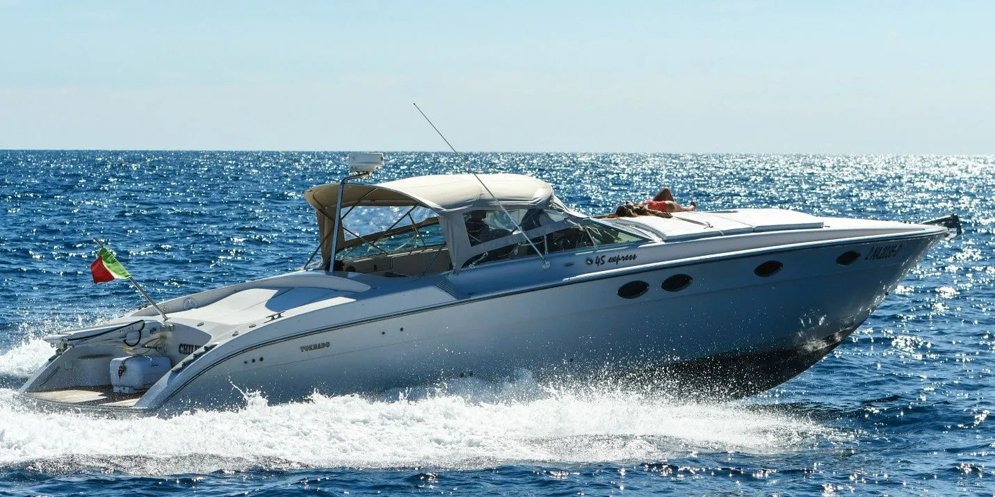 Rent a 13.48m Tornado 45 Motor Yacht in Sorrento