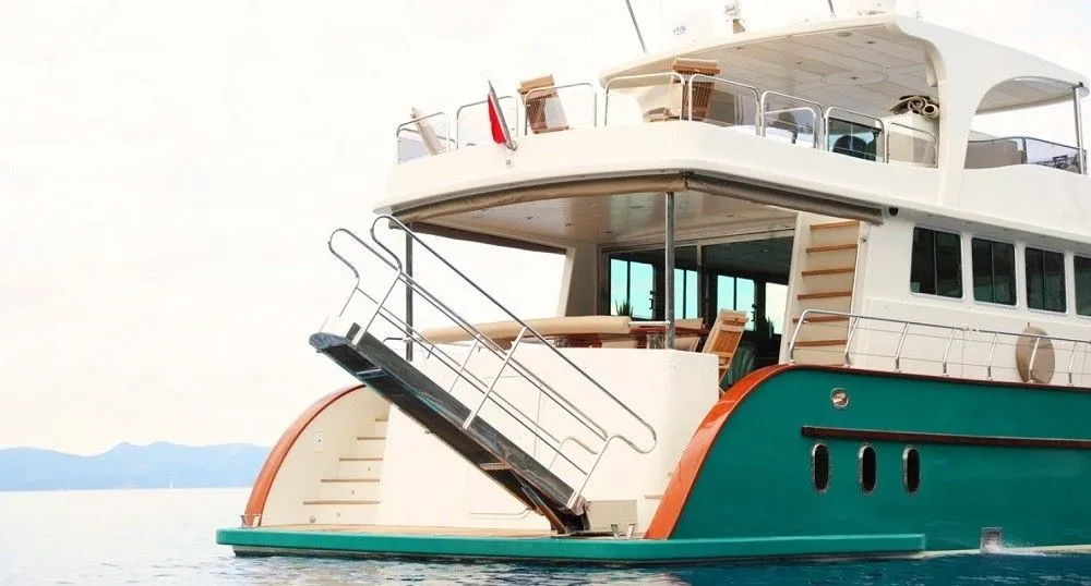 Explore Bodrum on a 20m Trawler 65 Motor Yacht Rental