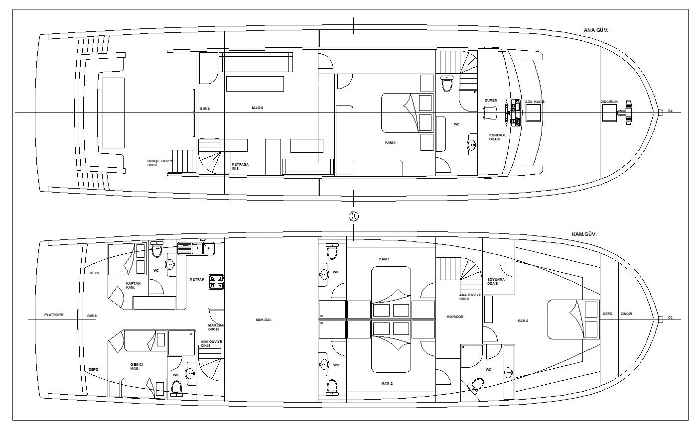 Charter a 26m Trawler F in Fethiye