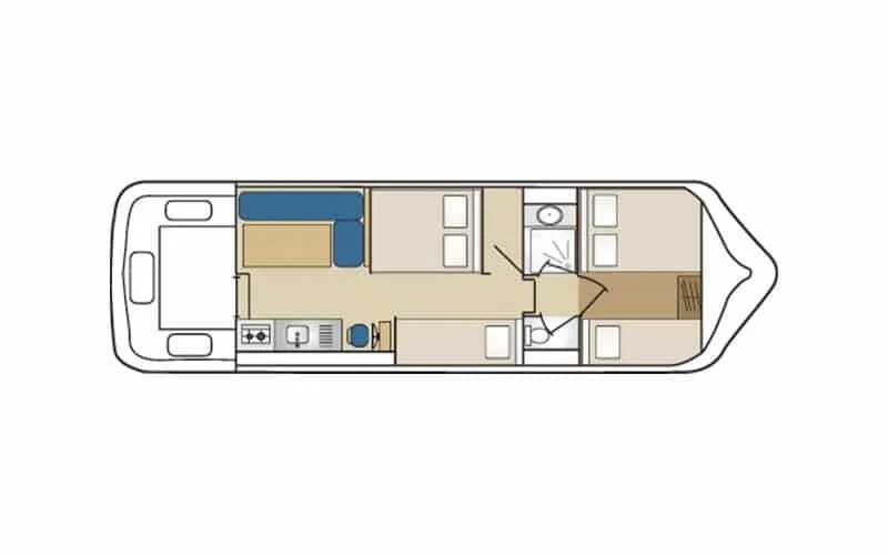 10.5m Agde Boat Hire