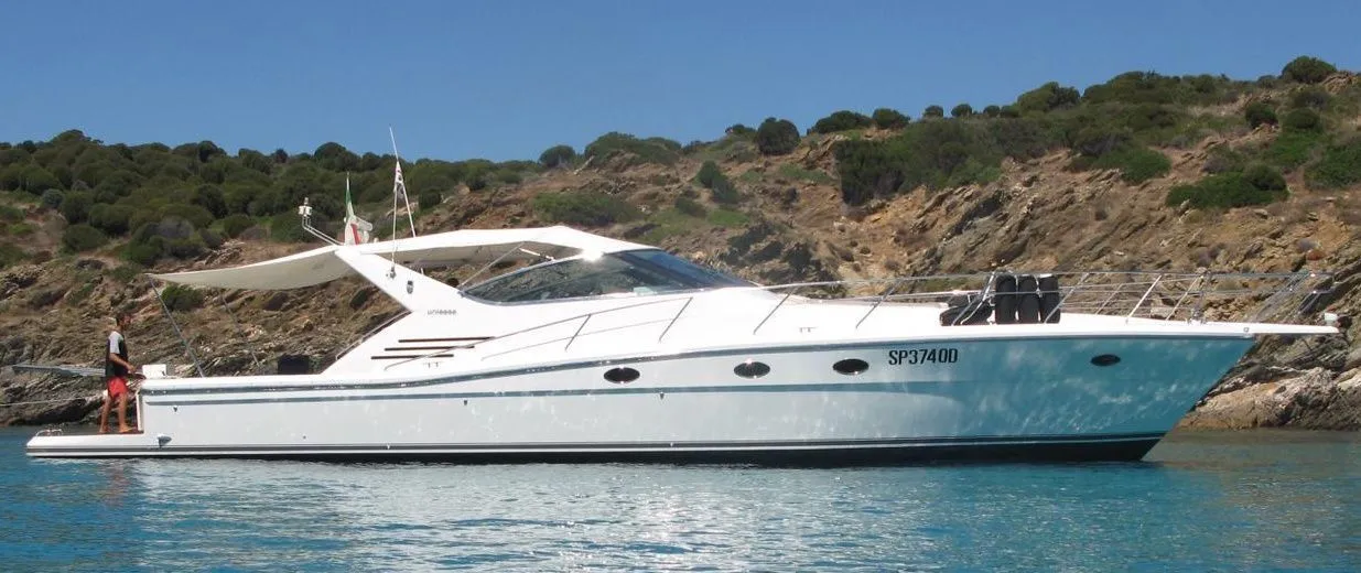 Explore Castellammare di Stabia on a 13.8m 2 Cabin Motor Yacht Rental