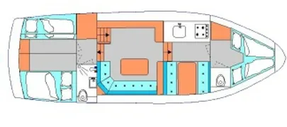 Explore Sneek on a 12.2m Rental House Boat