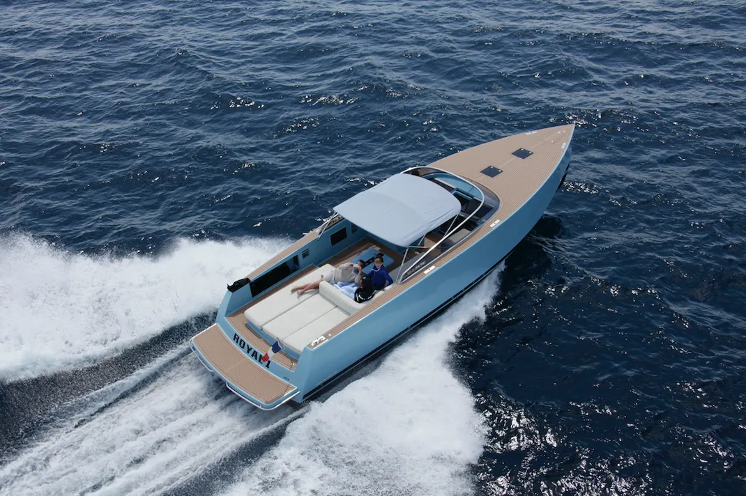 Explore Mandelieu-la-Napoule on a 12.08m Van Dutch 40 Motor Yacht Rental