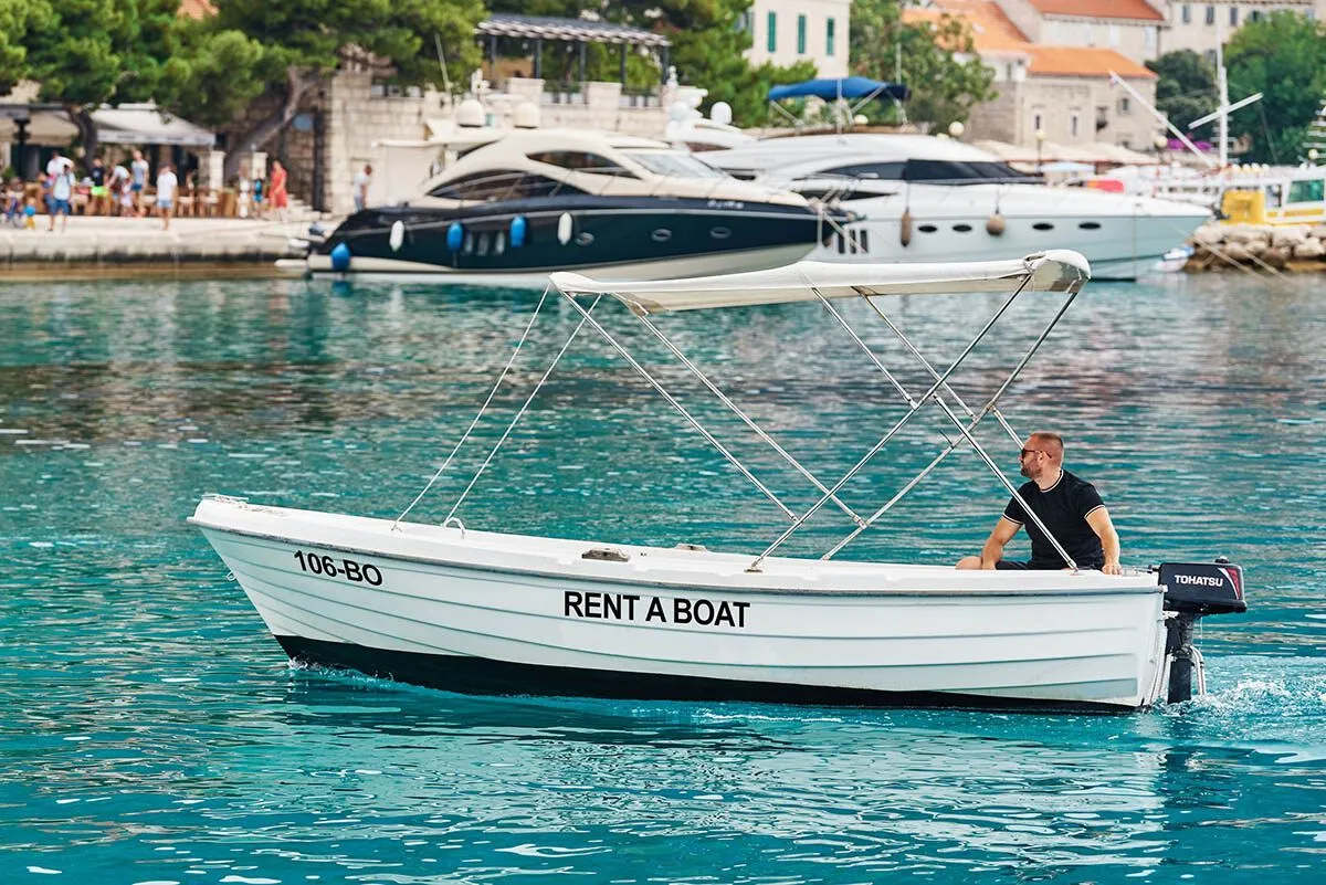 5m Bol Motor Boat Hire