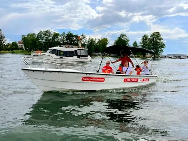 Rent a 6.3m Motor Boat in Bogaczewo