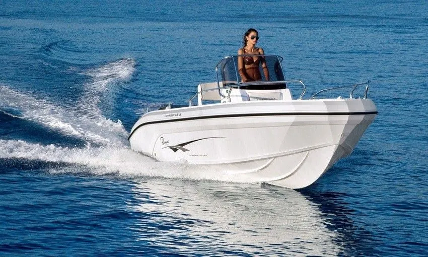 Explore Novi Vinodolski on a 5.3m Rental Motor Boat Voyager 18 S
