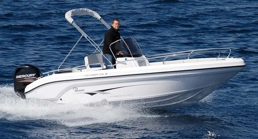 Explore Novi Vinodolski on a 5.56m Rental Motor Boat Voyager 19 S
