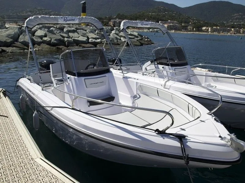 Explore Novi Vinodolski on a 5.56m Rental Motor Boat Voyager 19 S