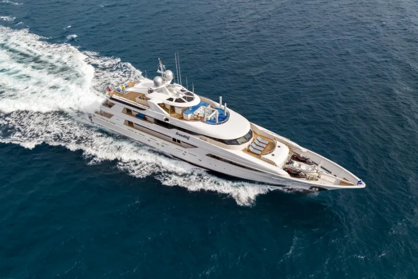 50m Downtown Nassau 6 Cabin Motor Yacht Hire