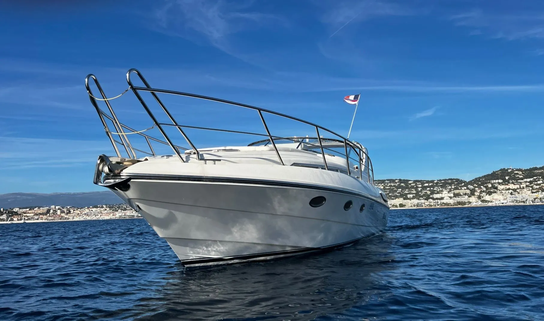 11.14m Cannes Windy 37 Grand Mistral Motor Yacht Hire