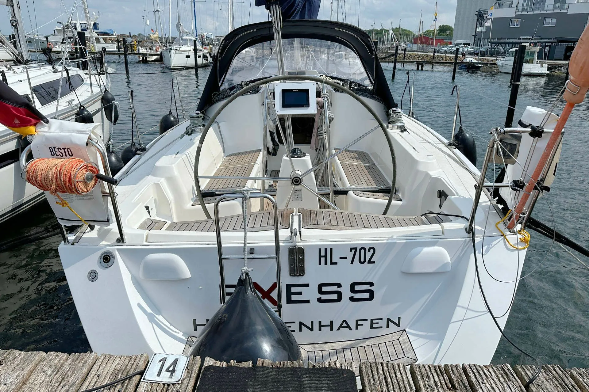 11.35m Heiligenhafen Sailing Yacht X-Yachts 37 Hire