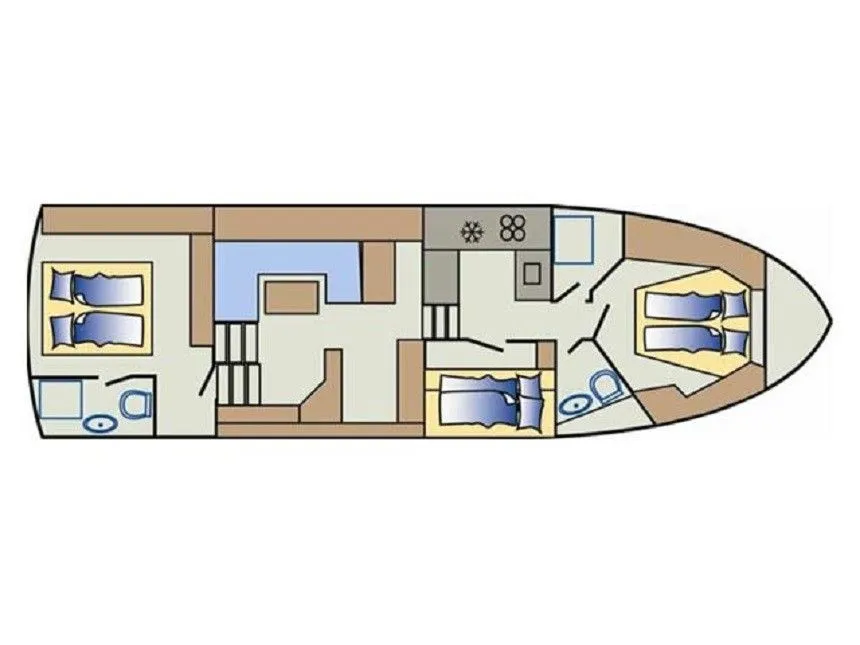 14.8m Primošten Motor Yacht Yaretti 1570 Hire