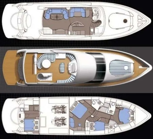 Rent a 23.1m Motor Yacht in Marmaris
