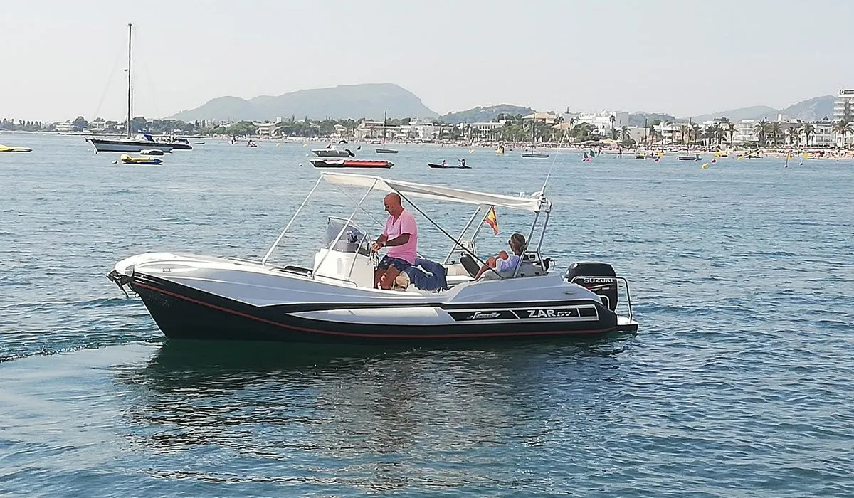 Explore Port de Pollensa on a 5.77m Rental Boat