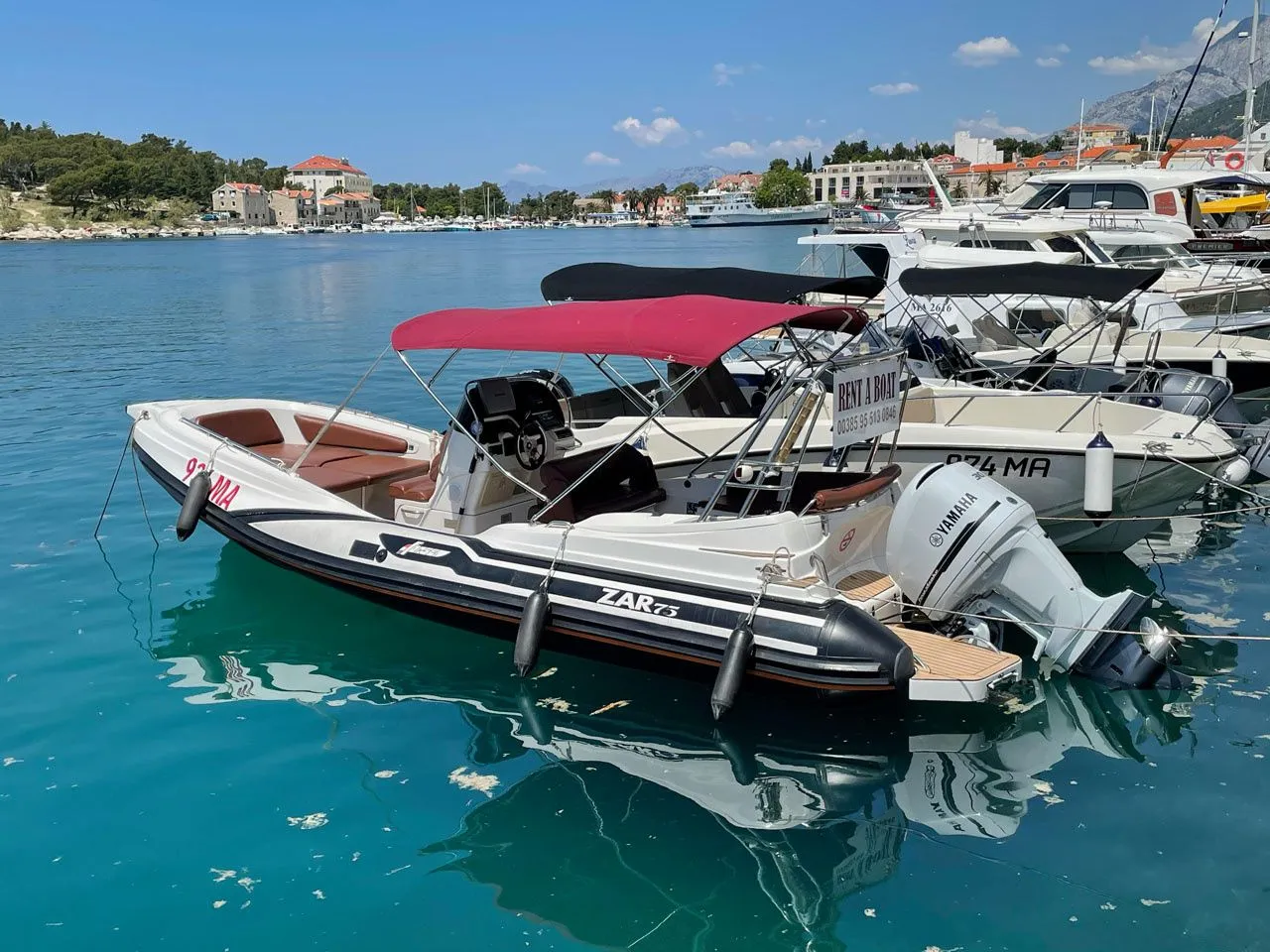 Rent a 7.5m Zar 75 in Makarska