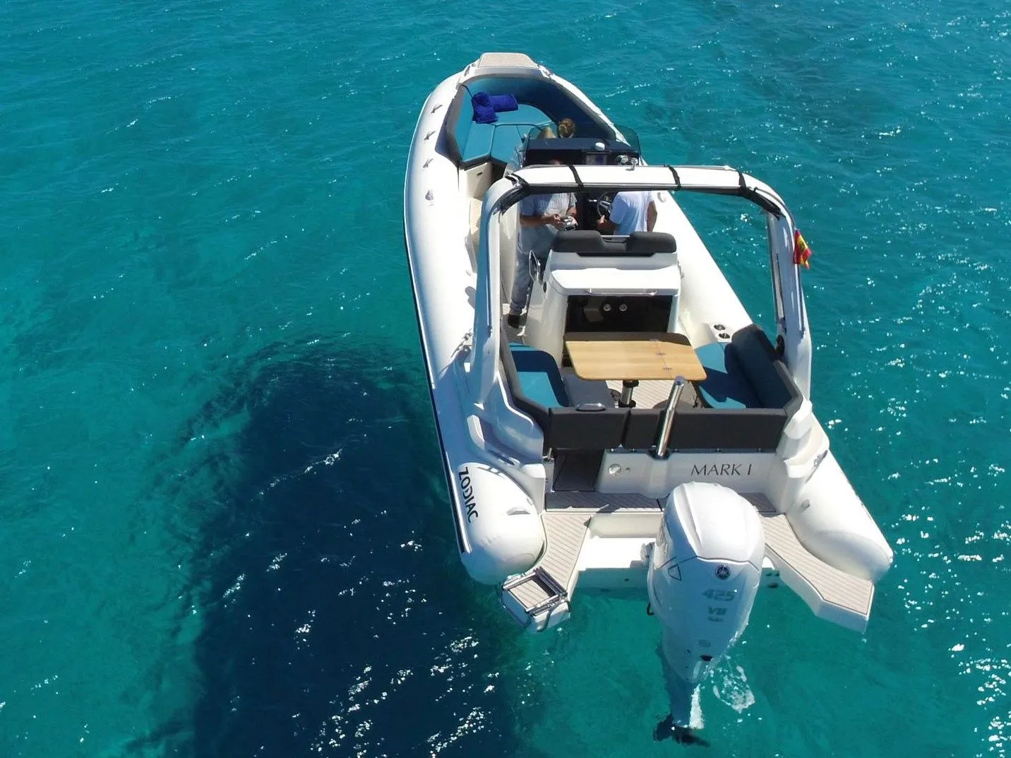 9m Sant Antoni de Portmany Zodiac Medline 9 Hire