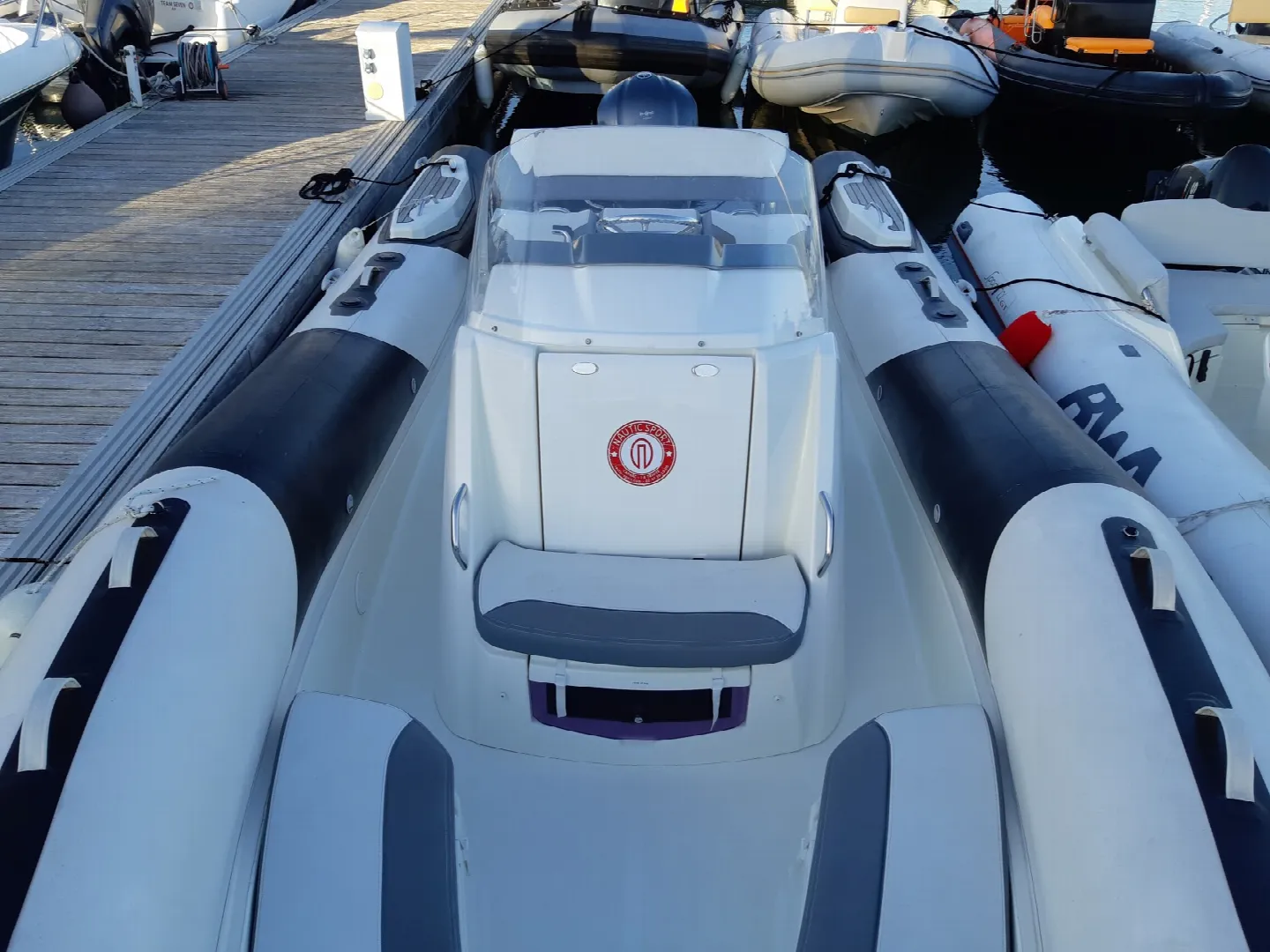 Explore La Trinite-sur-Mer on a 7.8m Rental Zodiac Sea Hawk 800