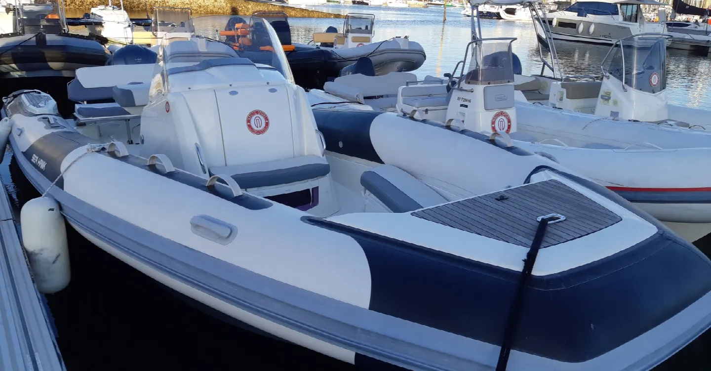 Explore La Trinite-sur-Mer on a 7.8m Rental Zodiac Sea Hawk 800